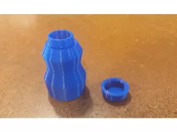 threaded container