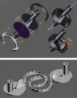 Too simple low res gate valve for liquids and stuff