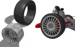 Touring RC Car tires 1