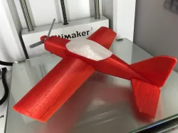 Toy airplane, different versions are planned