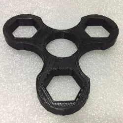 Tri-Hex Fidget Spinner