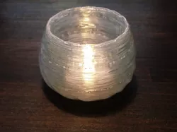 Twisted vases and tealight holder