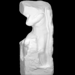 Unfinished Sculpture of a Prisoner for the Pope Julius II (2)