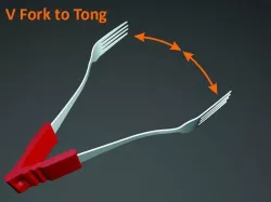 V Forks to Tong