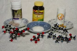 Vitamin C, E and OPC - OpenSCAD generated from chemical SDF file