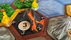 Volcanos on Catan & Volcania (variant: settler of catan)