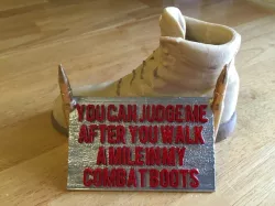 Walk a Mile in my Combat Boots