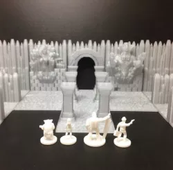 Wayfarer Modular Arcane Sanctuary Terrain Tiles (18mm scale)