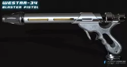 WESTAR-34 blaster pistol