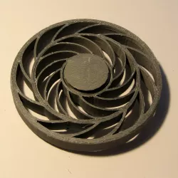 Wind-Powered Fidget Spinner