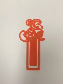 Year of Monkey Bookmark