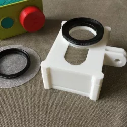 Yi cage with lens filter adapter