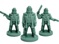 Yong Bu-Gong Racketeers (18mm scale)