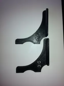 1:10 scale RC buggy camber gauges (0-3°)