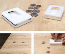 3D Printed Coin Shuffleboard