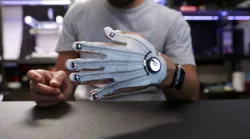 3D Printed Flexible LED Glove