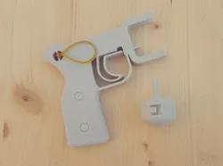3D Spinning Top Gun