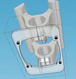 60mm fan mount for Mostly Printed CNC / MultiTool