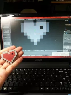 8-bit heart
