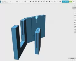 allforge Sample Mold Holder and Slotted Insert