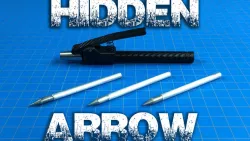Assassin Ballistic Dart "Chinese Sleeve Arrow" - Trigger and Mou