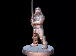 Bangsdar the (Modular) Barbarian (15mm scale)