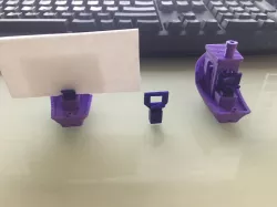 Benchy Label Holder