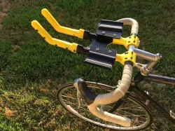 Bicycle Aero Bars and Water Bottle holder