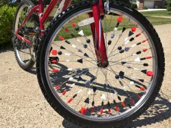 Bicycle Spoke Deco