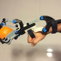 Black Ram Hand (Robotic/Prosthetic Hybrid) - Mark V