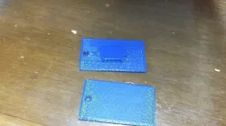 Blank Luggage Tag