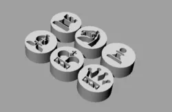 Chess and Checker Siamese Tiles