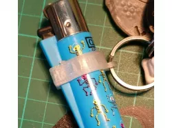 clipper holder keychain