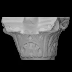 Corinthian type ciborium capital