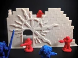 Cosmopolis Ruins Preview (18mm scale)