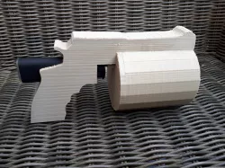 Cotton bud gun