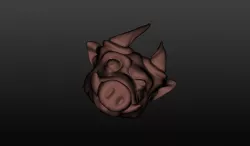 Crazy Evil Pig
