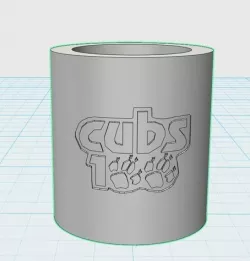 Cubs Centenary Woggle