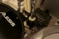 Cymbal stand drum mount adapter shim