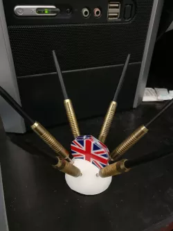 dart holder for 6 darts