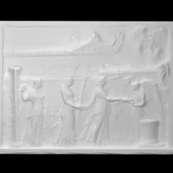 Dionysus, Hermes and a Maenad