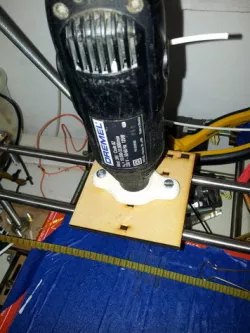 Dremel threaded base