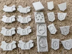 Dungeon Dolls: Shield & Armor with Insignias