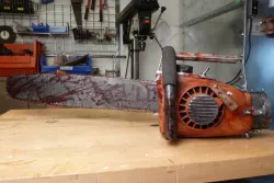 Evil Dead Chainsaw Parts