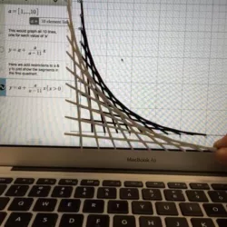 Falling Ladder via Desmos