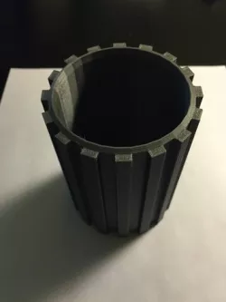 Gear Shaped Writing Utensil Cup