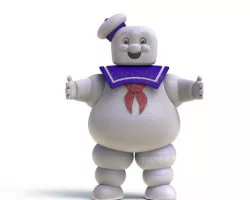 Ghostbusters stay puft Marshmallow man