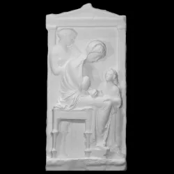 Grave stele