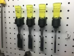 Harbor Freight Chisel Pegboard Mount