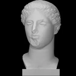 Head of a goddess